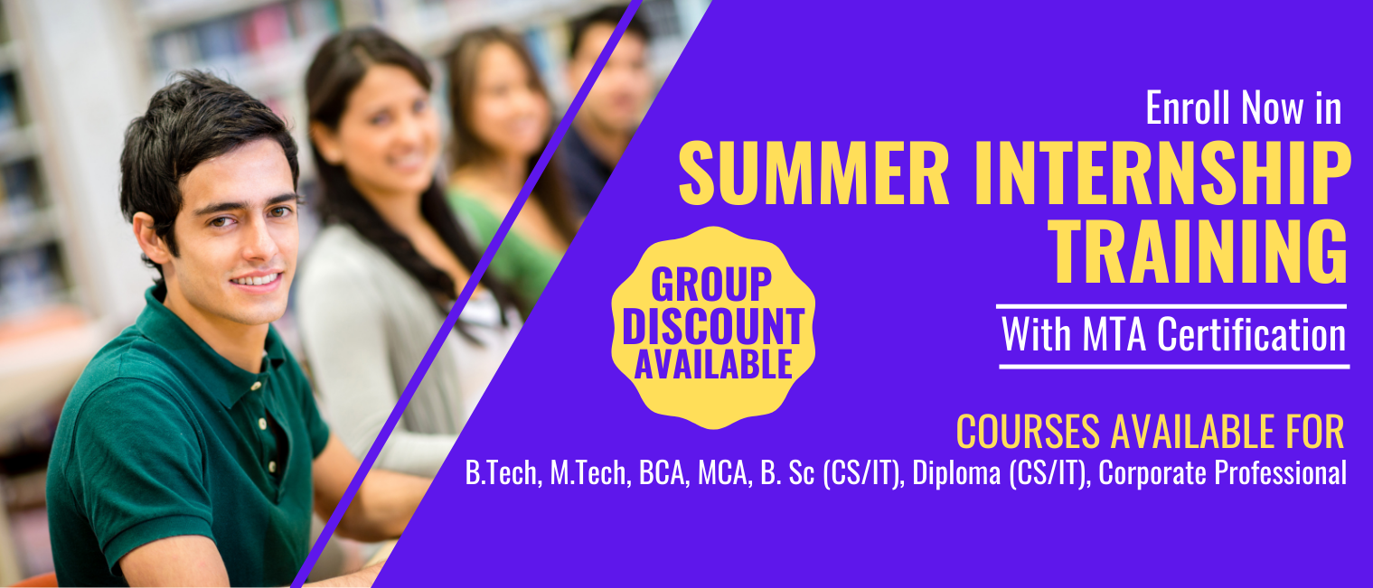 Summer Training in Noida by MTA India